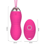 10 Frequency Bullet Vibrator Rechargeable G-Spot Kegel Ball Stimulator