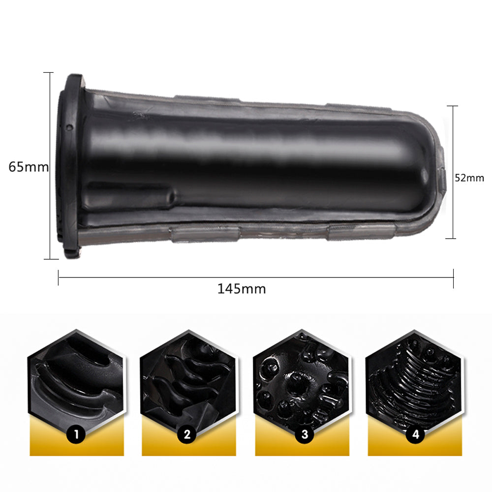 Opaque Automatic Male Masturbator Stroker 3 Sensors 11*11 Frequencies