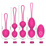Bladder Control & Pelvic Floor 4 In 1 Ben Wa Kegel Balls Weights Kit