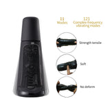 Opaque Automatic Male Masturbator Stroker 3 Sensors 11*11 Frequencies