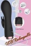10 Patterns Mini Rabbit Vibrator Bunny Ears for Clit G Spot Stimulate