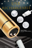 Portable Golden Bullet Vibrator G-spot Stimulation Massager 9 Modes