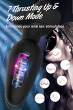 7 Pulsating Speeds Thrusting Anal Plug Vibrator with Remote Control