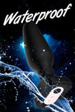 7 Pulsating Speeds Thrusting Anal Plug Vibrator with Remote Control