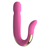 Rechargeable 7 Frequencies G-Spot Dildo Vibrator Clitoral Stimulation