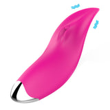 Rechargeable 9 Strong Stimulations Tongue Licking Butterfly Vibrator