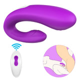 Remote Control Couples Vibrator 9-Mode Clitoris G Spot Anal Stimulator