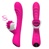 6 Rotation 9 Vibration Modes G Spot Rabbit Vibrator with 9 Color Light