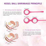 Built-in Steel 2 Exercise Weights Kit Ben Wa Balls