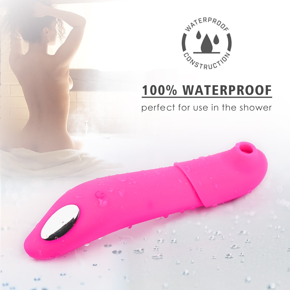 Clitoral G Spot Stimulation Vibrator with 9 Knocking & Sucking Modes
