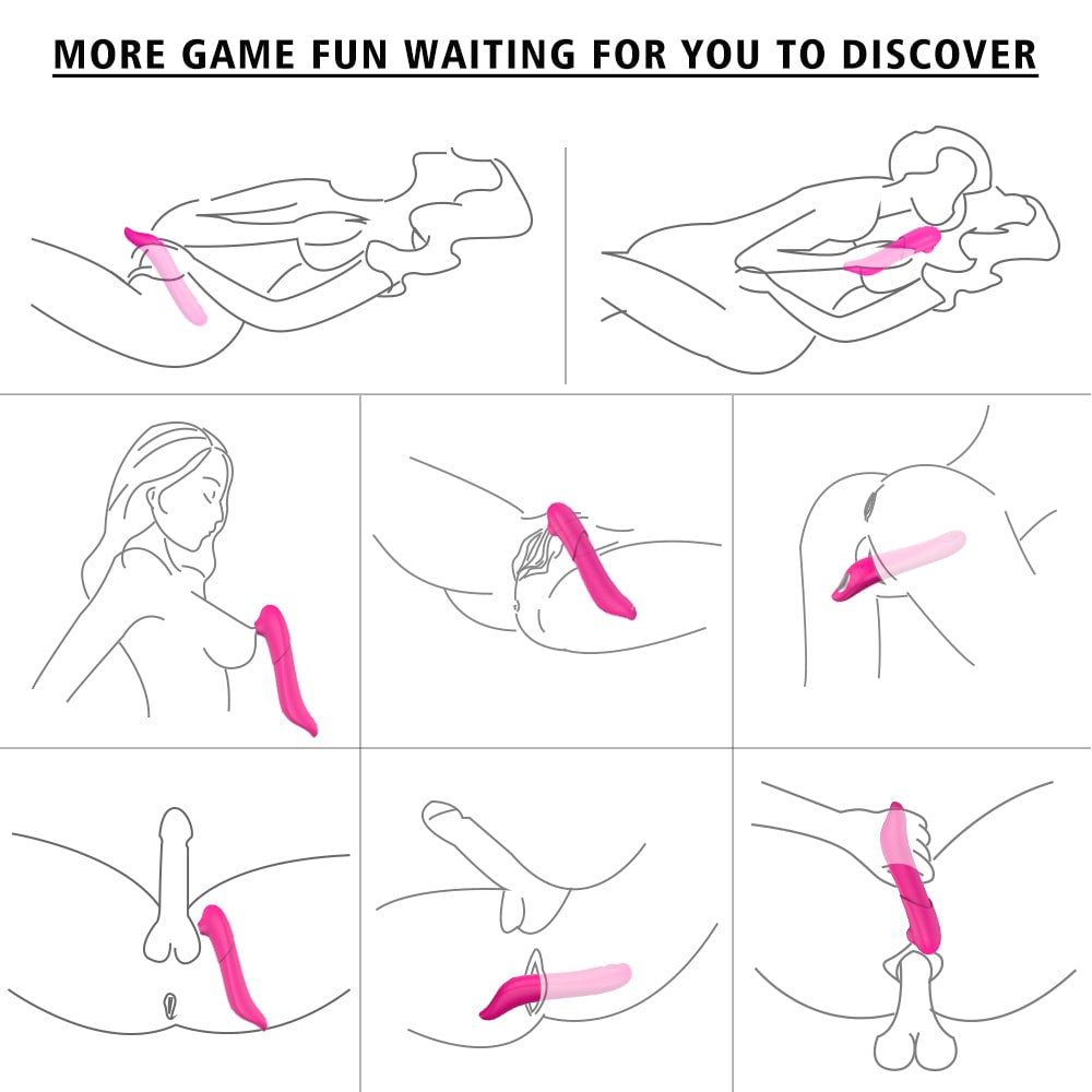 Clitoral G Spot Stimulation Vibrator with 9 Knocking & Sucking Modes