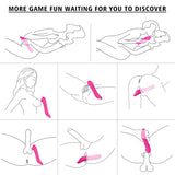 Clitoral G Spot Stimulation Vibrator with 9 Knocking & Sucking Modes