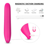 Clitoral G Spot Stimulation Vibrator with 9 Knocking & Sucking Modes