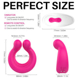 Vibrating Cock Penis Ring 9 Vibrations Clitoris Couple Stimulator