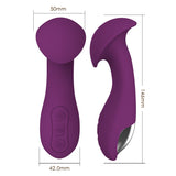 Soft Silicone Wand Massager 10 Vibrations Sensitive Part Stimulation