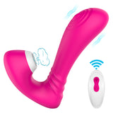 Sucking Clit Stimulator G Spot Thumping Vibrator Wearable 9*9 Modes