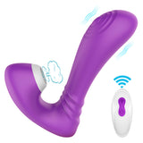 Sucking Clit Stimulator G Spot Thumping Vibrator Wearable 9*9 Modes