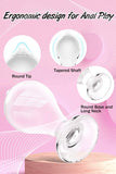 3 Sizes Transparent Crystal Round Tip Anal Plugs Kit Massage Bum Plug