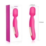 Waterproof Full Body Massager Soft Wand Vibrator 16 Vibration Modes