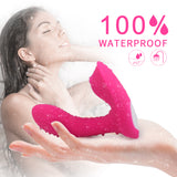 2*9 Modes Clitoris Sliding G Spot Flapping Panty Vibrator with Remote