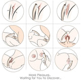Suction G-Spot Clitoral Vibrator Waterproof 10 Sucking & 5 Vibrating