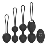 Silicone Kegel Balls Kit Tightening Exercises Weights Remote 10 Modes