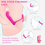 Couple Vibrator Penis Ring Penetrator For Clit Anal G Spot Stimulation