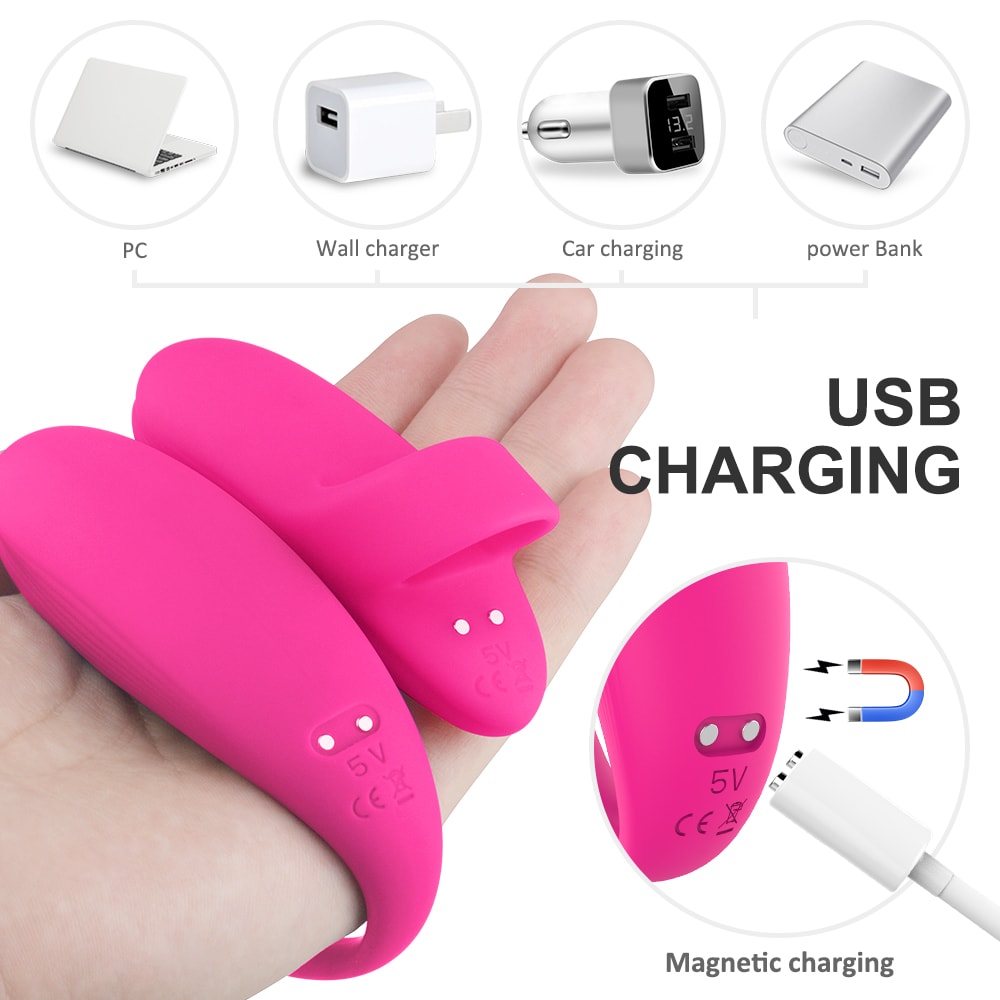 9-Frequency Bullet Egg with Finger Cover Vibrating Remote Control