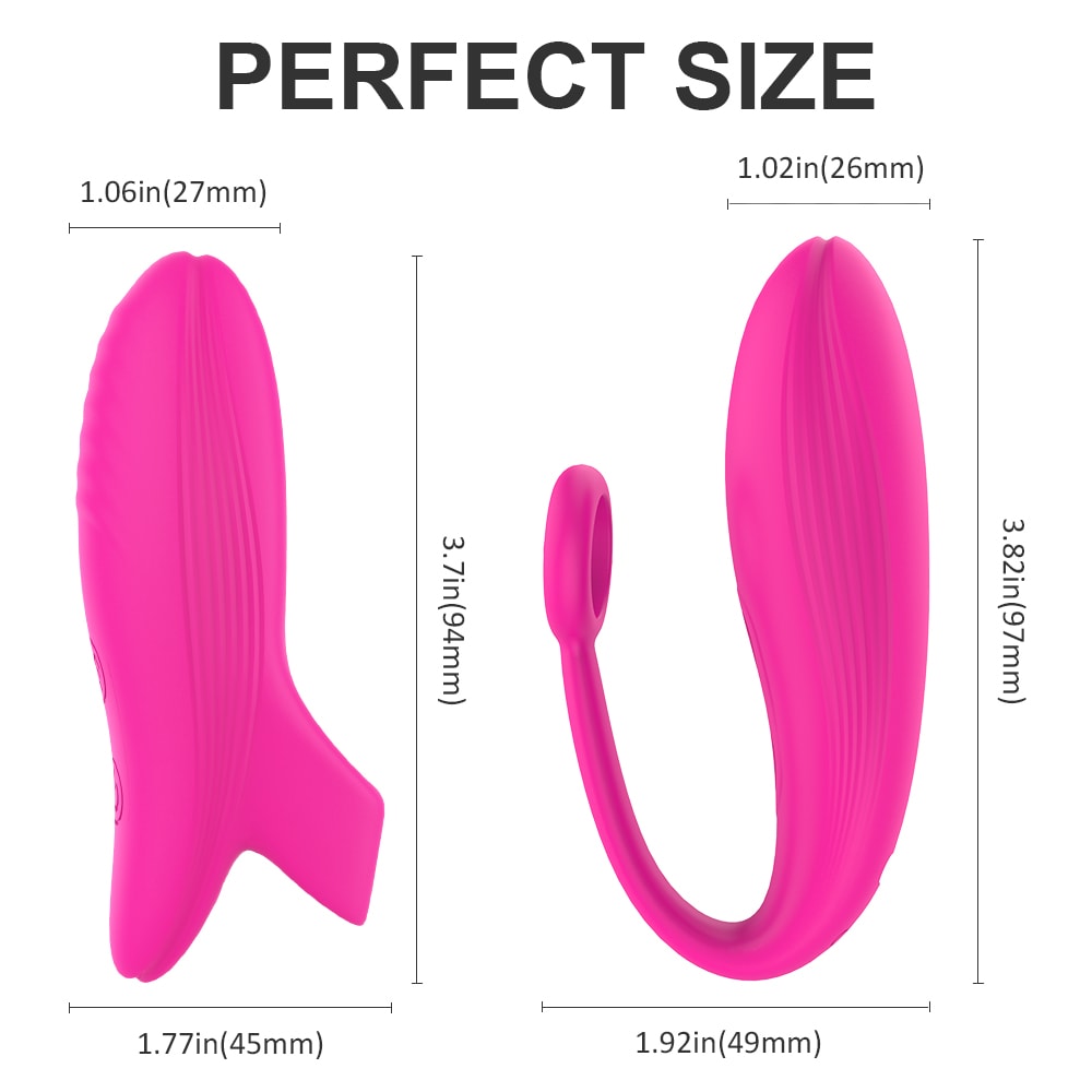 9-Frequency Bullet Egg with Finger Cover Vibrating Remote Control