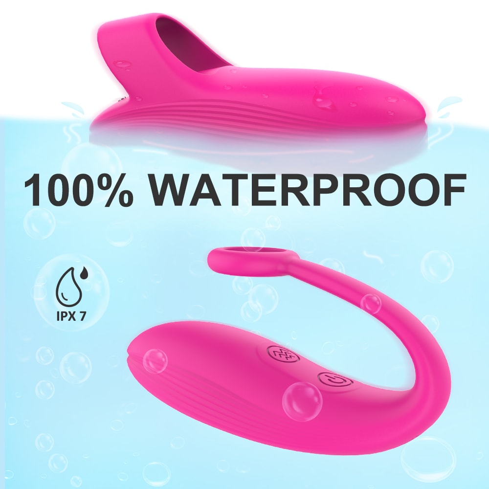 9-Frequency Bullet Egg with Finger Cover Vibrating Remote Control