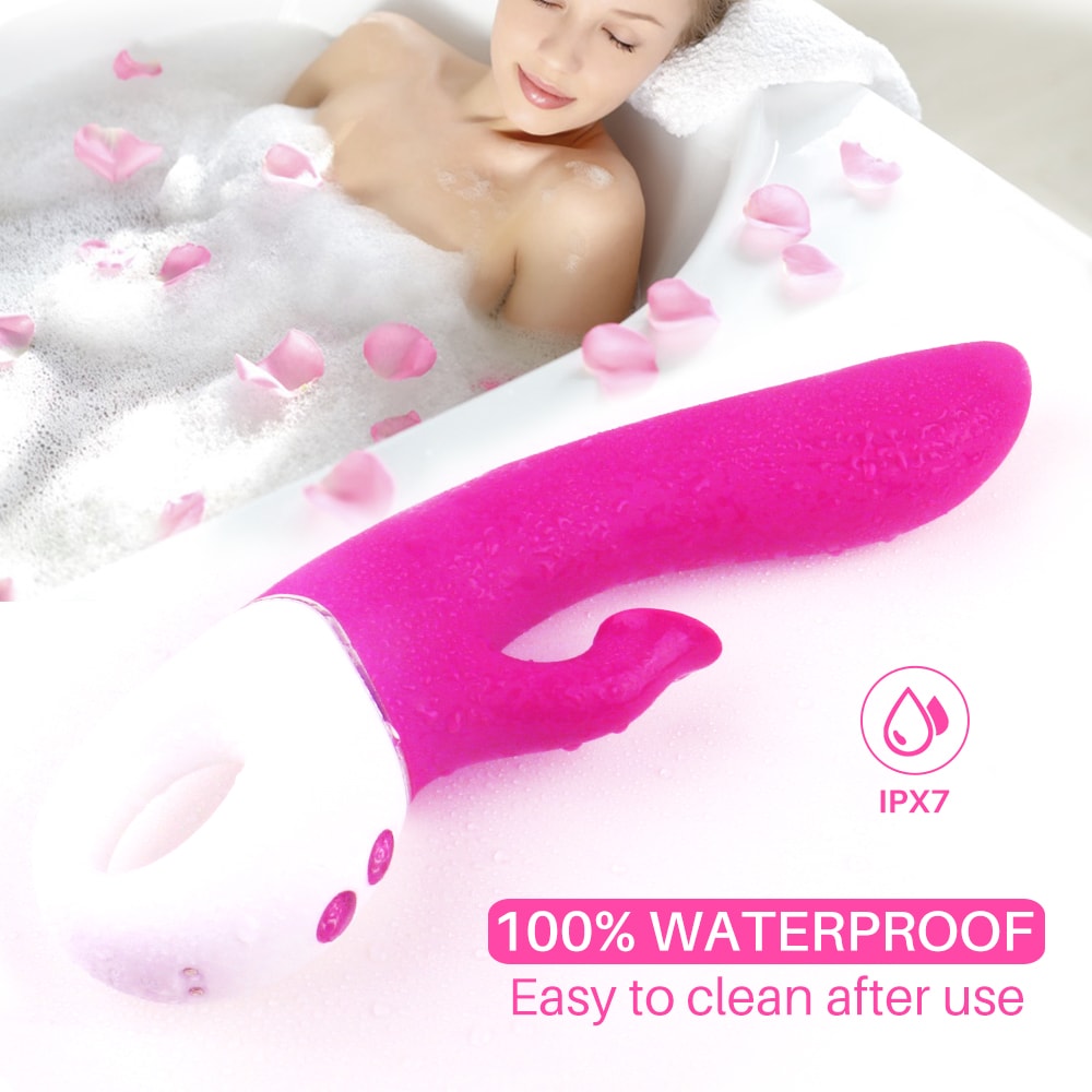 9 Suction 9 Vibration Clit G Spot Rabbit Vibrator Come-Hither Motion