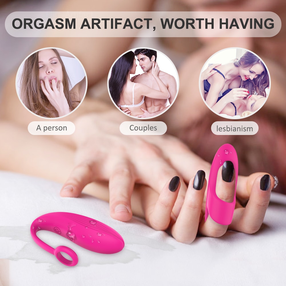 9-Frequency Bullet Egg with Finger Cover Vibrating Remote Control