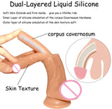 Best 8 Inch Removable & Bendable Realistic Silicone Harness Strap On Dildo