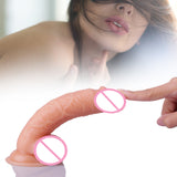 7.1 Inch Realistic G Spot Dildo For Beginner With Strong Suction Cup