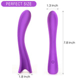 9 Patterns Ergonomic Curved Design G-Spot Vibrator for Women or Couple