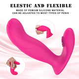 9 Patterns Remote Flexible Wearable Clitoris G-Spot Butterfly Vibrator