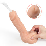 6.2 Inch Realistic Squirting Dildo Anal G Spot Ejaculating Penis