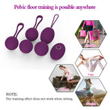 Doctor Recommended Pelvic Floor 10 Vibration Modes Ben Wa Balls with Loop