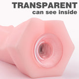 3 Sizes Transparent Hollow Glass Acrylic Anal Plugs Kit Ass Masturbation