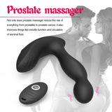 Vibrating Plug Remote Controlled 10 Modes Prostate Massager Stimulator
