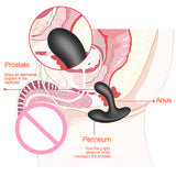 Remote Control 11 Speed Prostate Massager G-spot Vibrating Stimulator