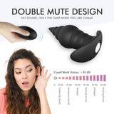 9-Mode Wareable Beads Anal Massager Wireless with Removable Bullet