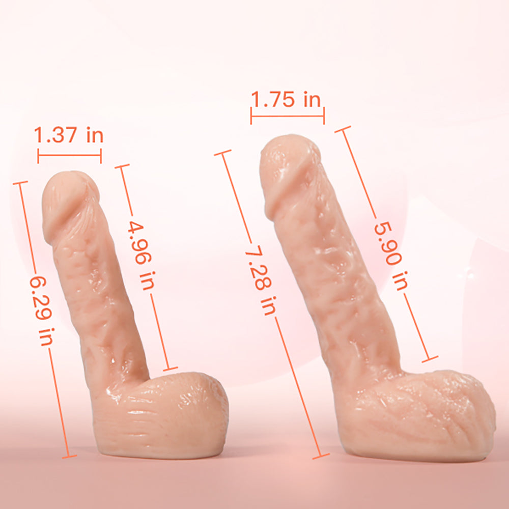 6.2 Inch Realistic Squirting Dildo Anal G Spot Ejaculating Penis