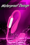 Double Ended Dildo Vibrator Stroking Stimulator with 9 Vibrations