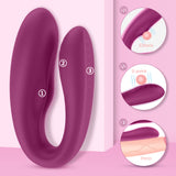 9 Intensities Rechargeable Couple Vibrator Clitoral Female Wareable