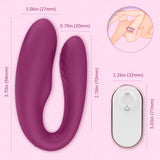 9 Intensities Rechargeable Couple Vibrator Clitoral Female Wareable