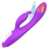 9 Vibrations Waterproof Powerful Rabbit Vibrator with Heating Function