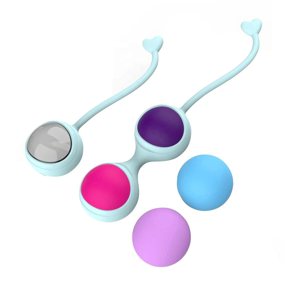 13AM Set of 4 Geisha Balls for Perineal Rehabilitation – Women's Perineal  Rehabilitation – Kegel Balls for Bodybuilding Pelvic Floor Pre-or After  Pregnancy Incontinence Bladder : : Health & Personal Care