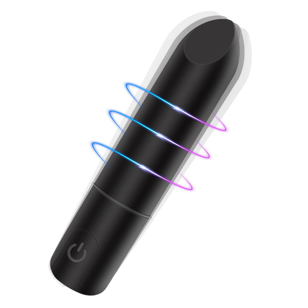 Bullet Vibrator with Angled Tip for Precision Clitoral Stimulation