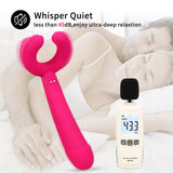 3 Stimulating Points 7 Patterns Couples Vibrator Vagina Penis Massager